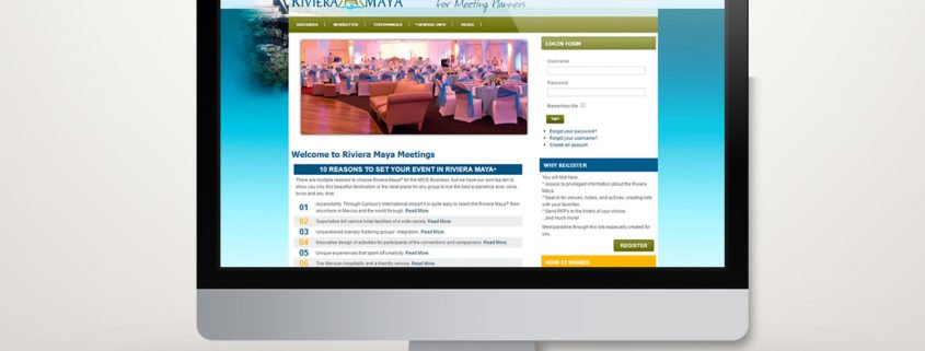 Riviera Maya Meetings | Diseño Web
