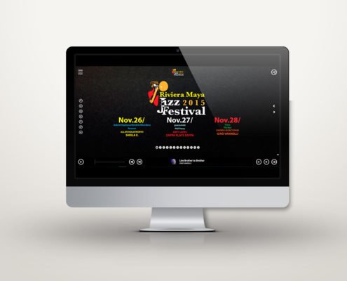 Riviera Maya Jazz Festival 2015 | Diseño Web
